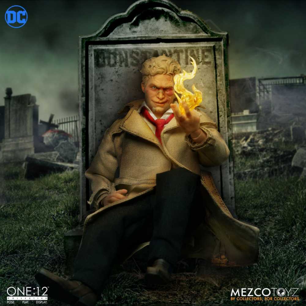 Mezco Dc - Constantine (Deluxe) - Mezco Toyz - One:12 Collective (John Constantine: Hellblazer) action figure collectible [Barcode 696198760835] - Main Image 4