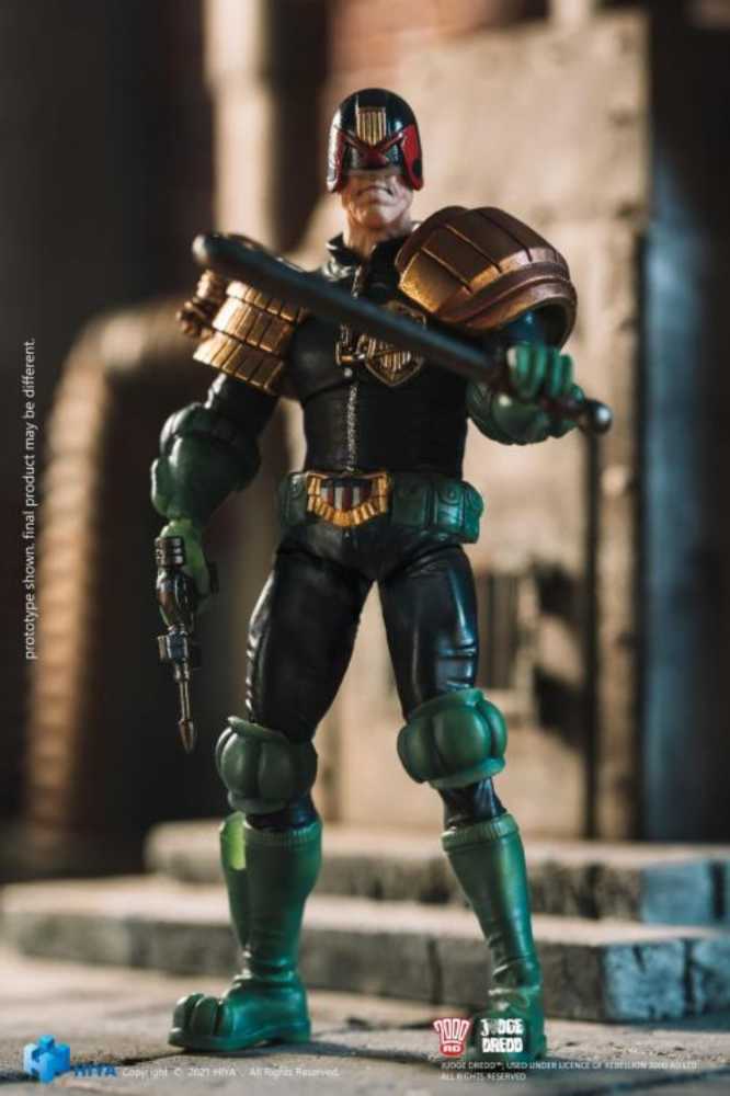 Judge Dredd 2000 A.D. Judge Dredd - HIYA Toys (JUDGE DREDD) action figure collectible [Barcode 6957534201660] - Main Image 2