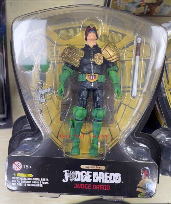 Judge Dredd 2000 A.D. Judge Dredd - HIYA Toys (JUDGE DREDD) action figure collectible [Barcode 6957534201660] - Main Image 5