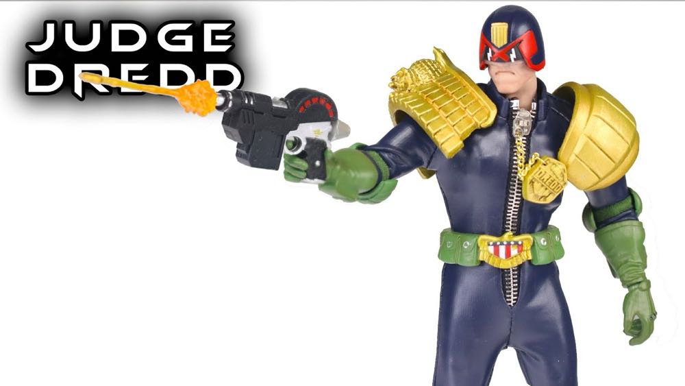 Judge Dredd 2000 A.D. Judge Dredd - HIYA Toys (JUDGE DREDD) action figure collectible [Barcode 6957534201660] - Main Image 6