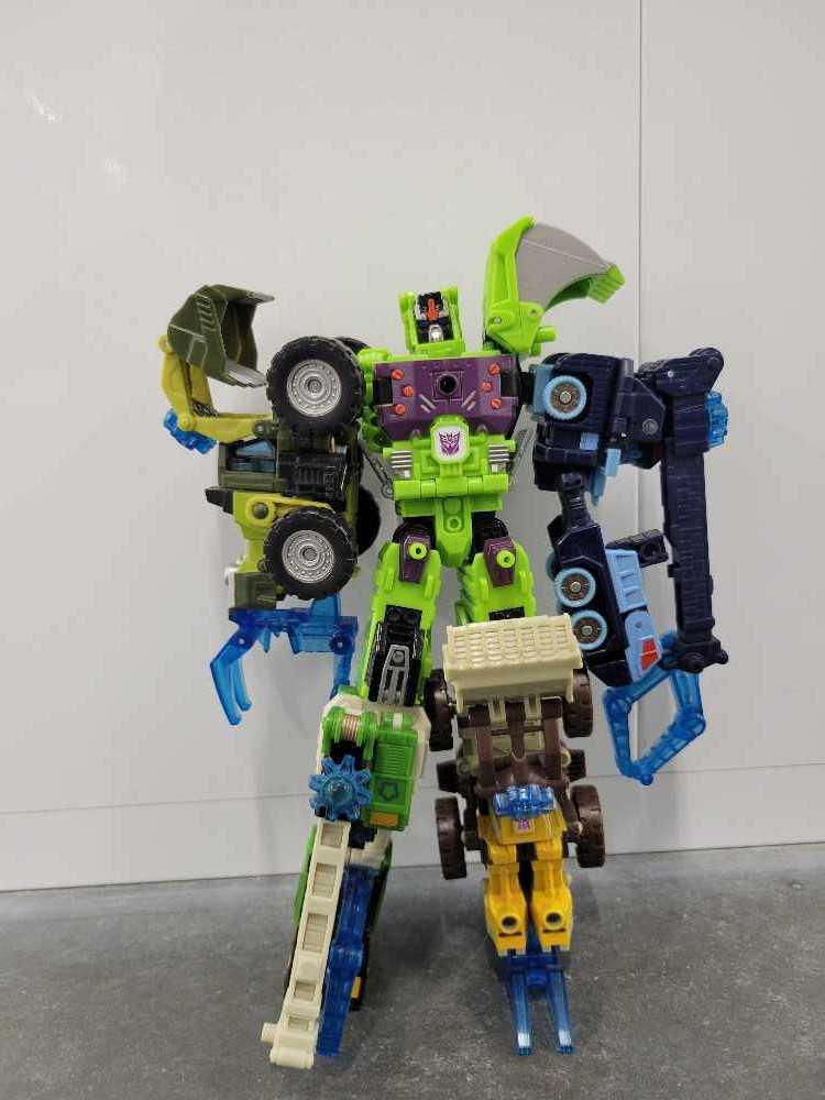 Constructicon Maximus Steamhammer Bonecrusher Sledge Wideload - Hasbro (Energon) action figure collectible - Main Image 2