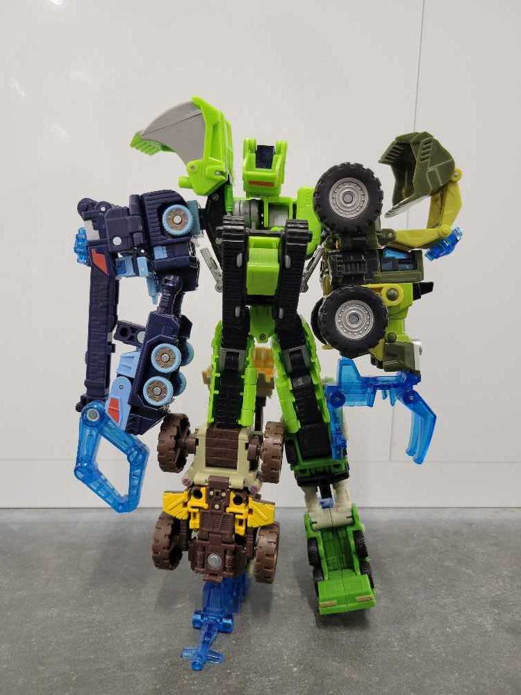 Constructicon Maximus Steamhammer Bonecrusher Sledge Wideload - Hasbro (Energon) action figure collectible - Main Image 4