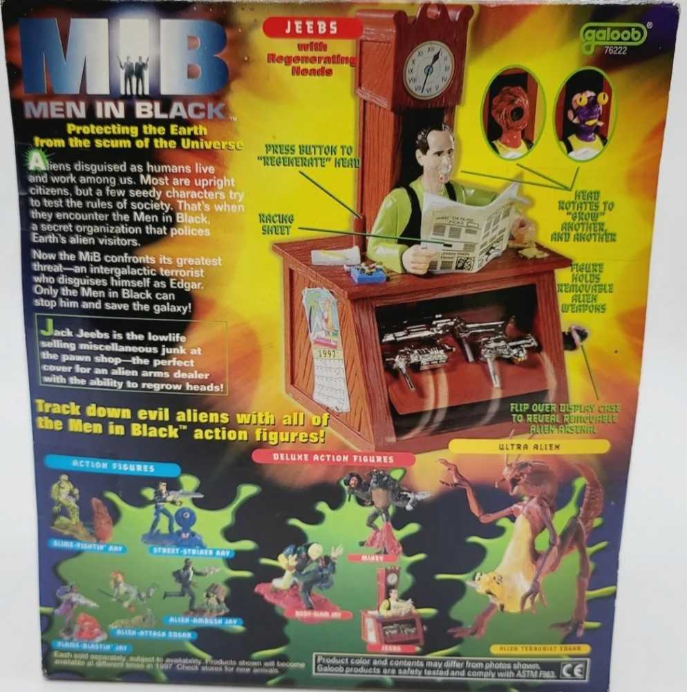 Jeebs - Galoob (Men In Black) action figure collectible [Barcode 047246762248] - Main Image 2