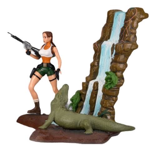 Tomb Raider (Escapes The Powerful Cocodrilo) - Playmates (Tomb Raider) action figure collectible - Main Image 4