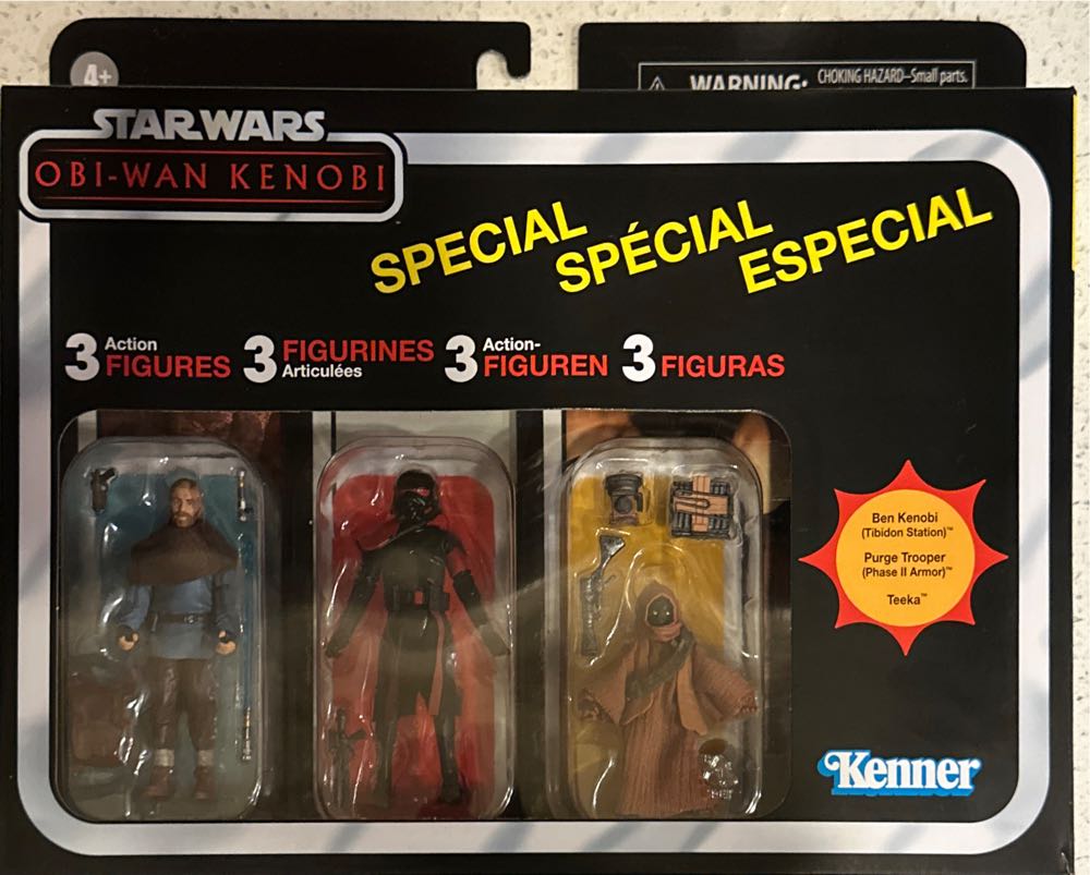 Obi-Wan Kenobi 3–Pack - Hasbro (Star Wars - Obi-Wan Kenobi) action figure collectible [Barcode 5010994175566] - Main Image 2