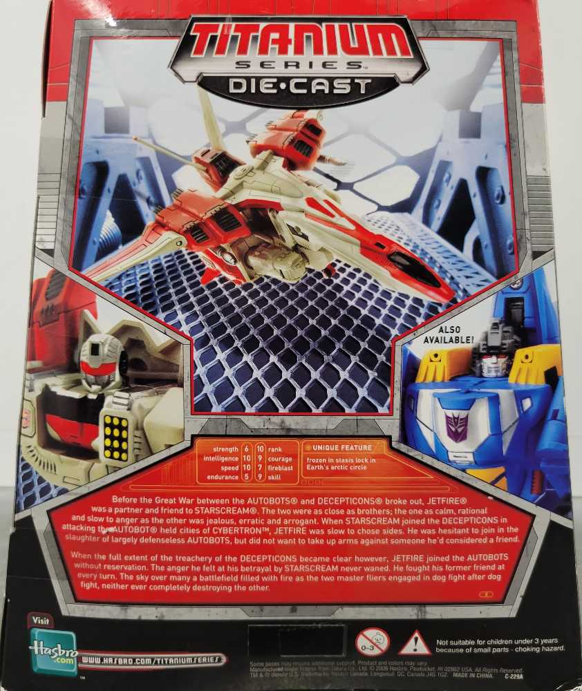 Jetfire Boxed - Hasbro (Titanium) action figure collectible - Main Image 4