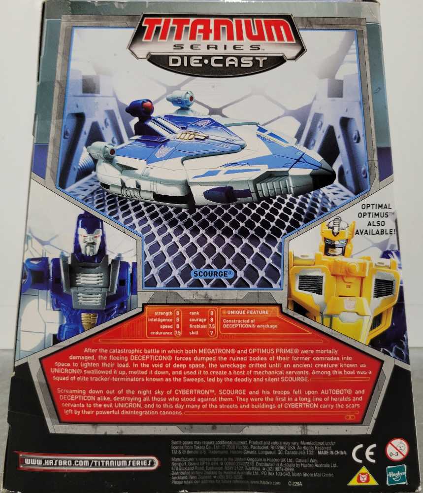 Scourge Boxed - Hasbro (Titanium) action figure collectible - Main Image 4