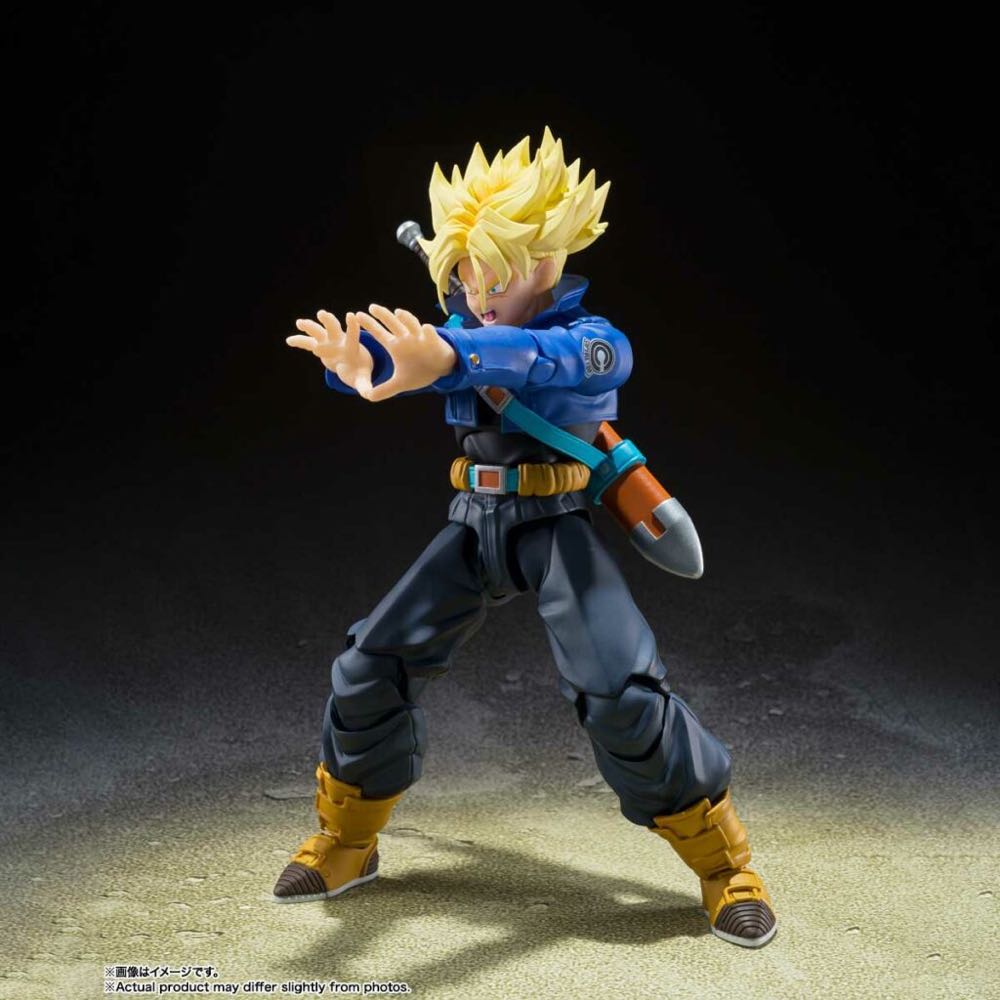 Trunks (Boy from the Future) - Bandai Tamashii Nations (Dragon Ball Z) action figure collectible [Barcode 4573102640321] - Main Image 2