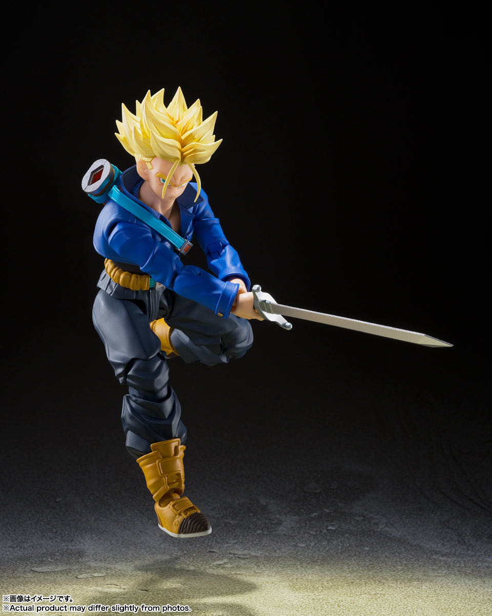 Trunks (Boy from the Future) - Bandai Tamashii Nations (Dragon Ball Z) action figure collectible [Barcode 4573102640321] - Main Image 4
