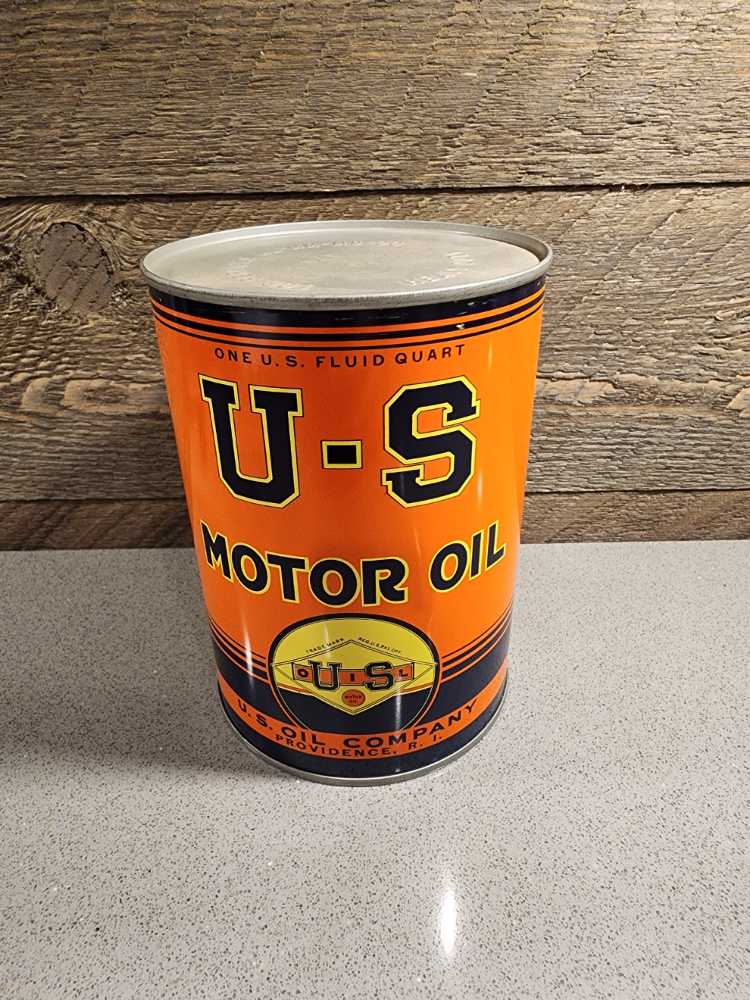 U-S Motor Oil ( Full Can ) (120)  action figure collectible - Main Image 2