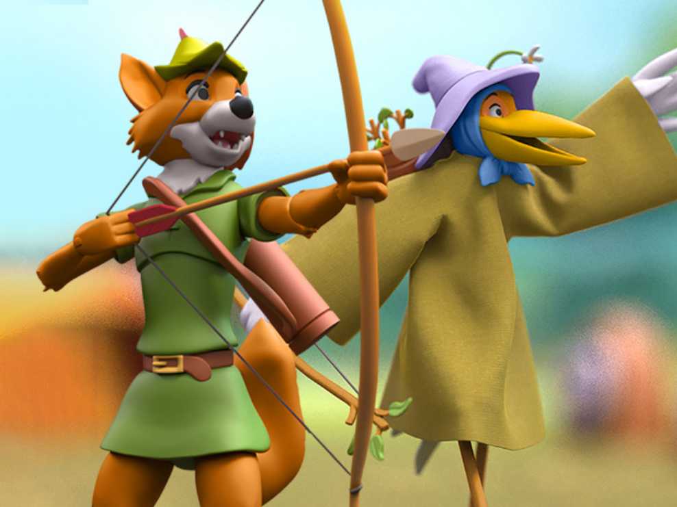 Robin Hood - Disney (Disney Classics: Robin Hood) action figure collectible [Barcode 840049814813] - Main Image 2