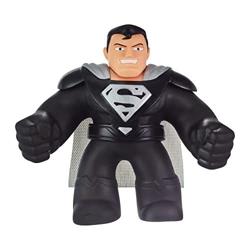 Heroes Of Goo Jit Zu Dc Hero Pack Super Stretchy Kryptonian Steel Superman 4.5” Tall  action figure collectible [Barcode 630996413845] - Main Image 1