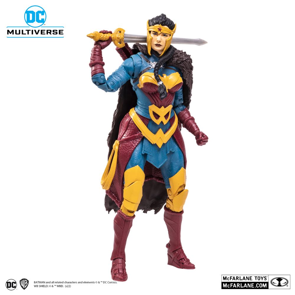 Mcfarlane Dc Multiverse Endless Winter Wonder Woman 7” Figure! Baf Frost King - McFarlane (DC Multiverse) action figure collectible [Barcode 787926900538] - Main Image 4