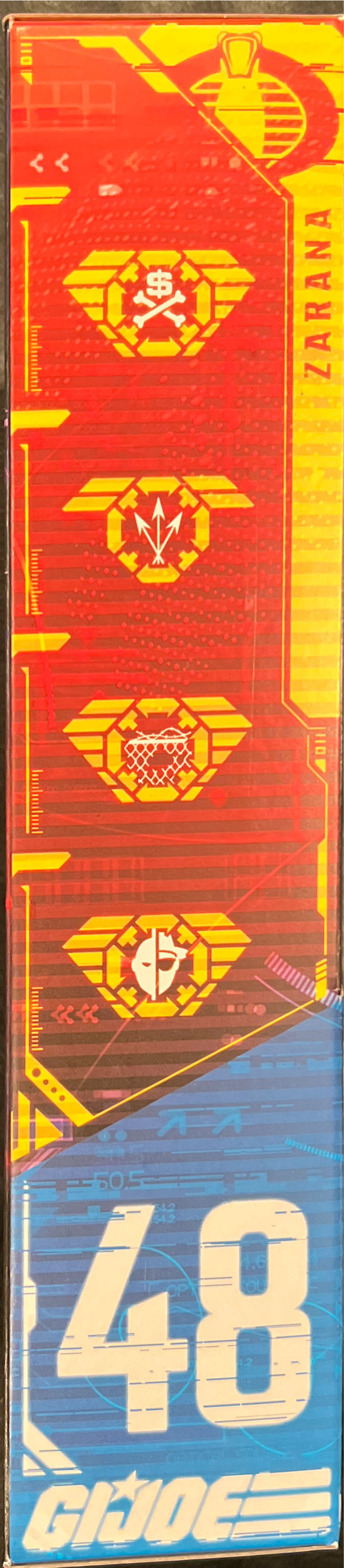 Zarana #48 - Hasbro (G.I. Joe) action figure collectible [Barcode 5010993962211] - Main Image 2