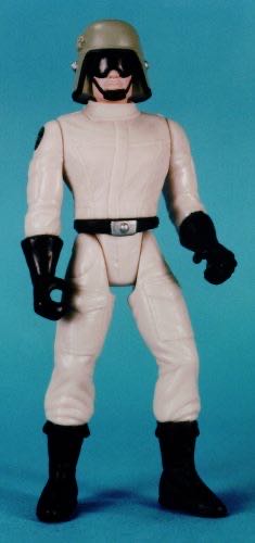 AT-ST Driver With Blaster Rifle And Pistol - Hasbro (Star Wars The Power Of The Force (Green Card)) action figure collectible [Barcode 076281696232] - Main Image 2