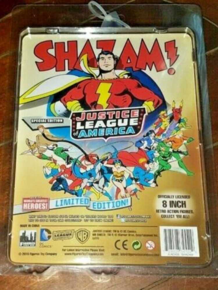 Shazam Justice League Of America - Figures Toy Co. (Worlds Greatest Heroes!) action figure collectible [Barcode 728028345520] - Main Image 2