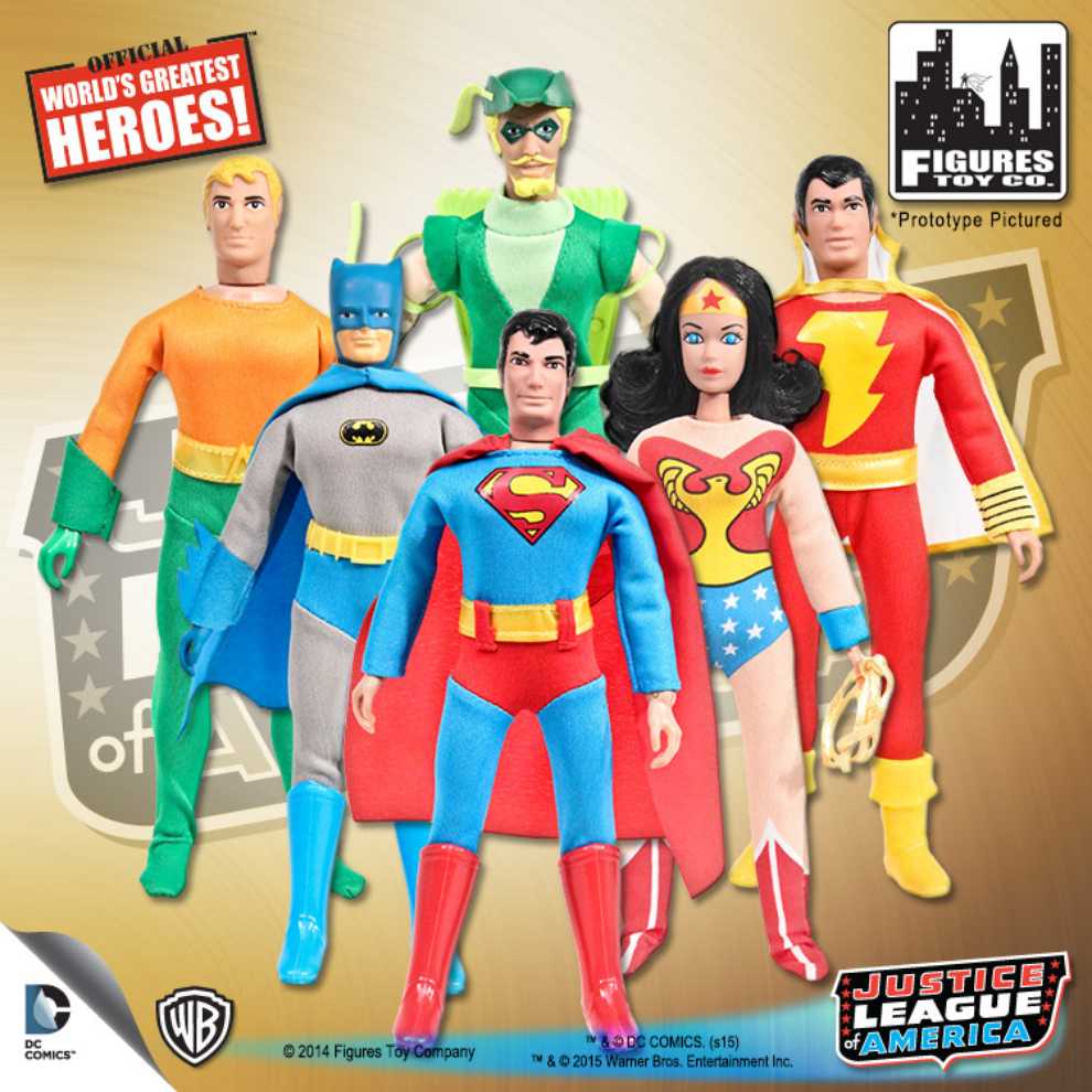 Shazam Justice League Of America - Figures Toy Co. (Worlds Greatest Heroes!) action figure collectible [Barcode 728028345520] - Main Image 3