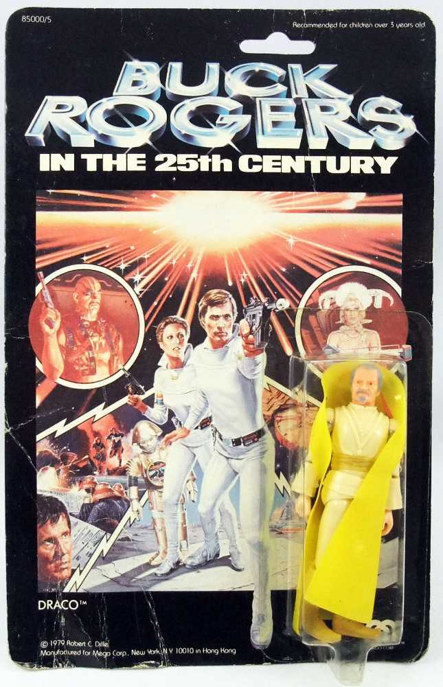 Buck Rogers Draco - Mego (Buck Rogers In the 25th Century) action figure collectible - Main Image 1