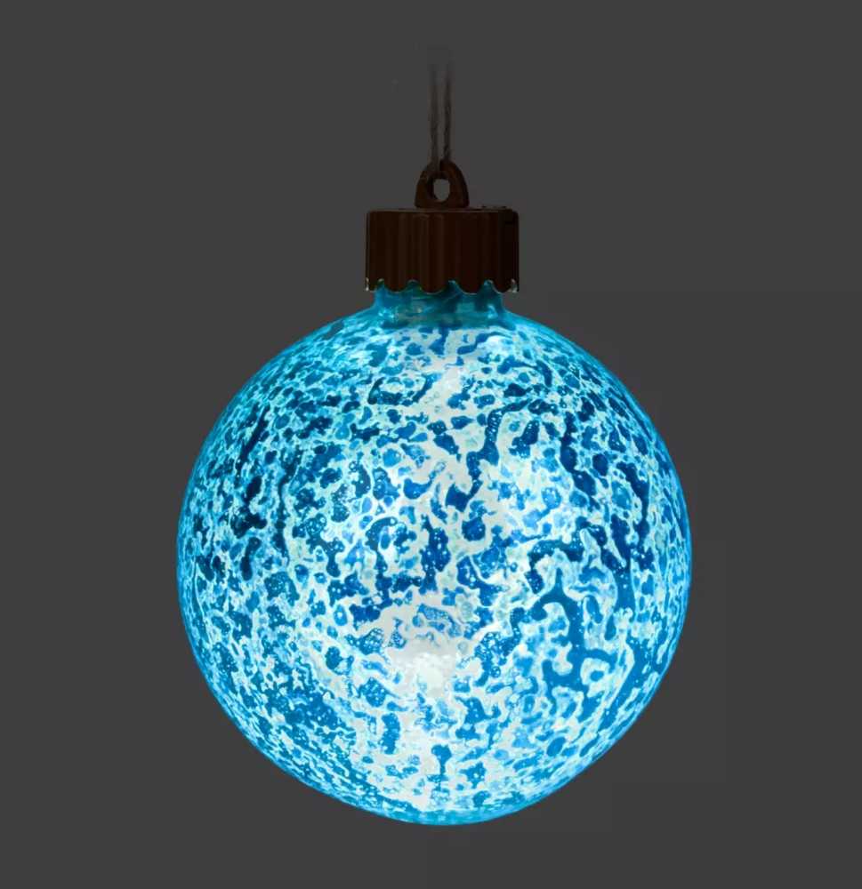 Life Day Star Wars Holiday Light-Up Glass Orb Ornament 2022 - Disney Theme Park Merchandise (Star Wars Life Day) action figure collectible [Barcode 465063456322] - Main Image 4
