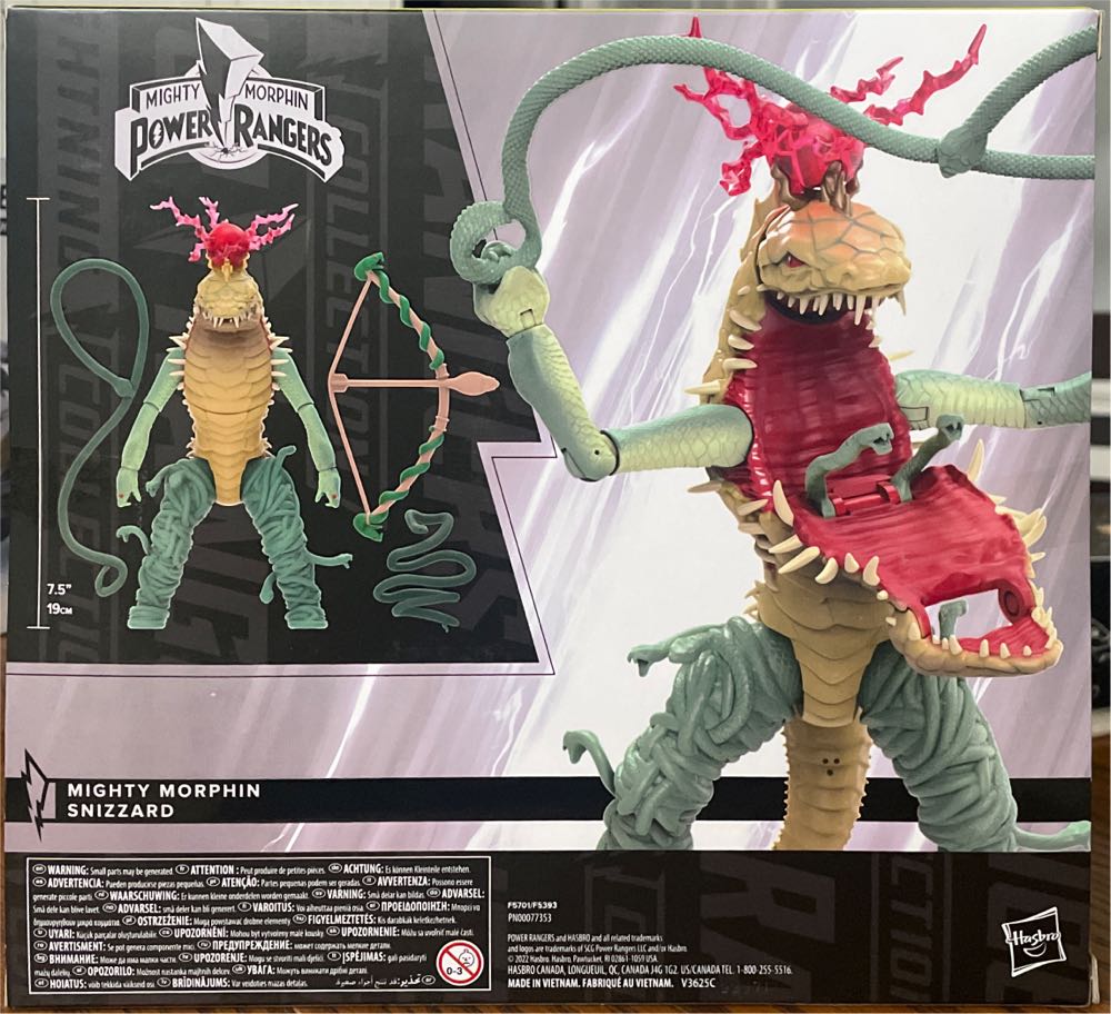 Snizzard - Hasbro (Power Rangers Lightning Collection) action figure collectible [Barcode 5010994200923] - Main Image 2