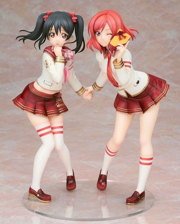 Love Live! School Idol Festival - Nishikino Maki - Yazawa Nico - 1/7 - Valentine Hen (Alter) - Alter action figure collectible [Barcode 4560228204858] - Main Image 2
