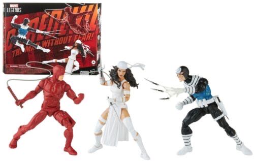 Marvel Legends - DareDevil, Elektra, & Bullseye 3 Pack - Hasbro (Marvel Legends- DareDevil) action figure collectible [Barcode 5010994171414] - Main Image 4