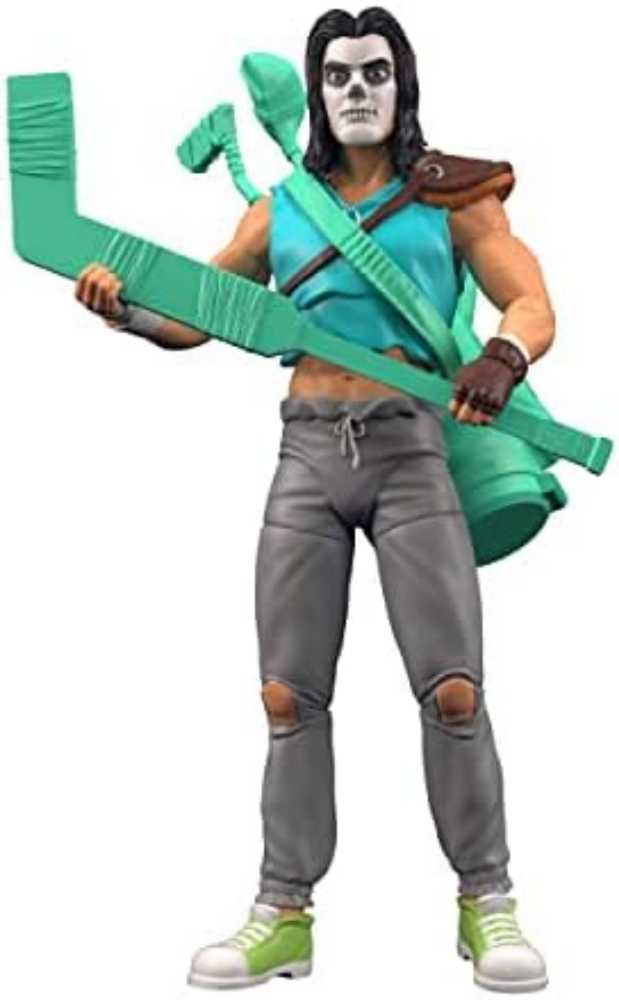 TMNT - Casey Jones (Skull Face) - The Loyal Subjects/ BST AXN (Teenage Mutant Ninja Turtles) action figure collectible [Barcode 850031460829] - Main Image 4