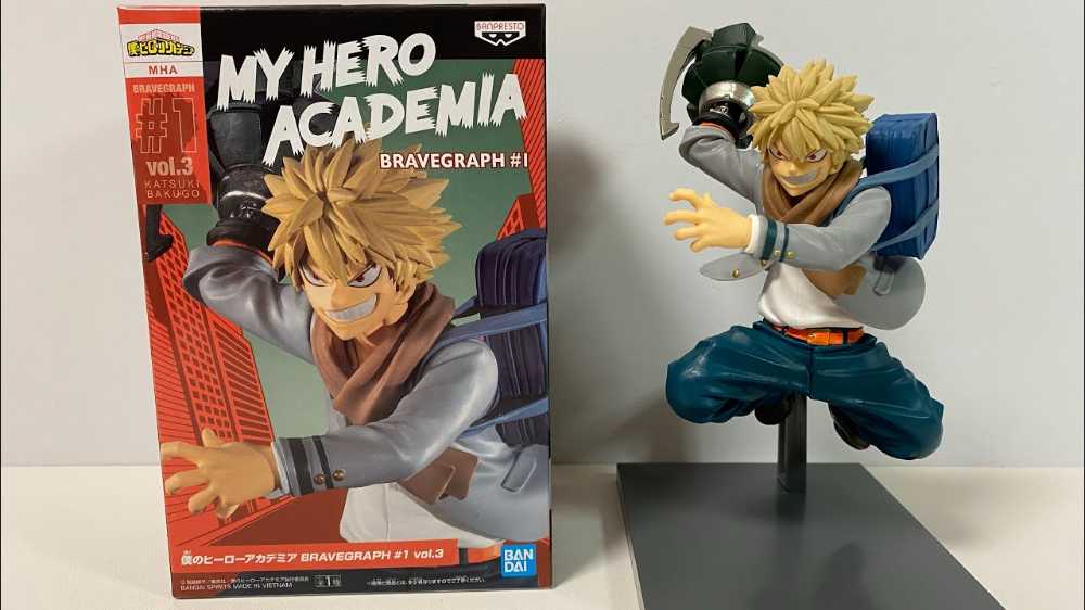 Bravegraph #1, Vol.3: Bakugou Katsuki - Banpresto (My Hero Academia) action figure collectible - Main Image 3