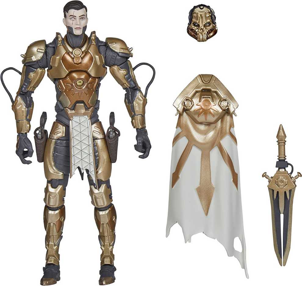 Fortnite Master Grade Midas With Armor Back Bling And Harvesting Tool - Jazwares (Fortnite 4” Figure Collection) action figure collectible [Barcode 191726453819] - Main Image 3