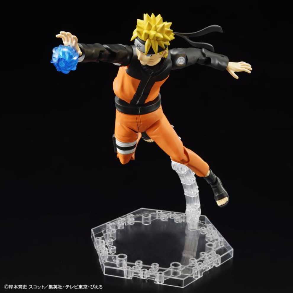 Bandai Figure Rise Naruto Shippuden Naruto Uzumaki Plastic Model Kit New  action figure collectible [Barcode 045557112400] - Main Image 4