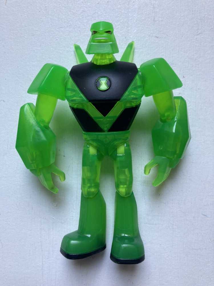 Playmates Toys Ben 10 Out Of The Omnitrix Diamondhead Cartoon Network   action figure collectible [Barcode 043377764953] - Main Image 2