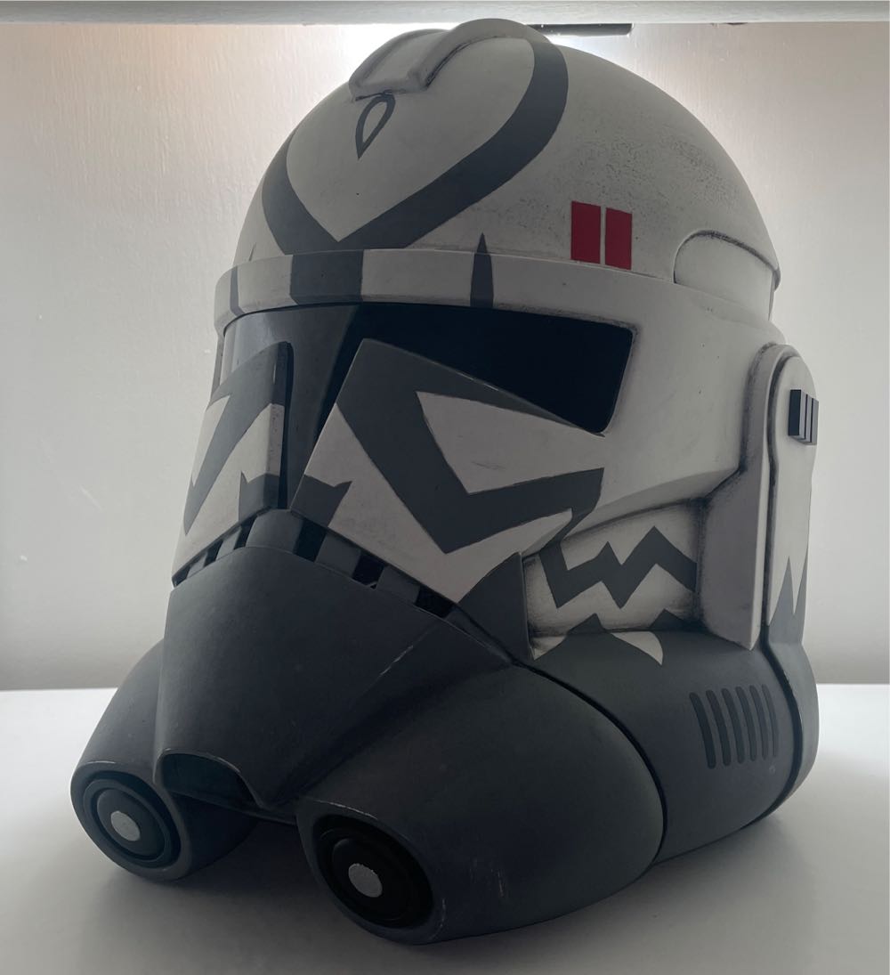 Clone Trooper Comet Helmet - Samoilovart action figure collectible - Main Image 2