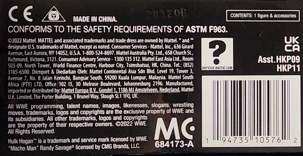 WWE: Dusty Rhodes - Mattel Wwe (Elite Collection WrestleMania) action figure collectible [Barcode 194735105762] - Main Image 4