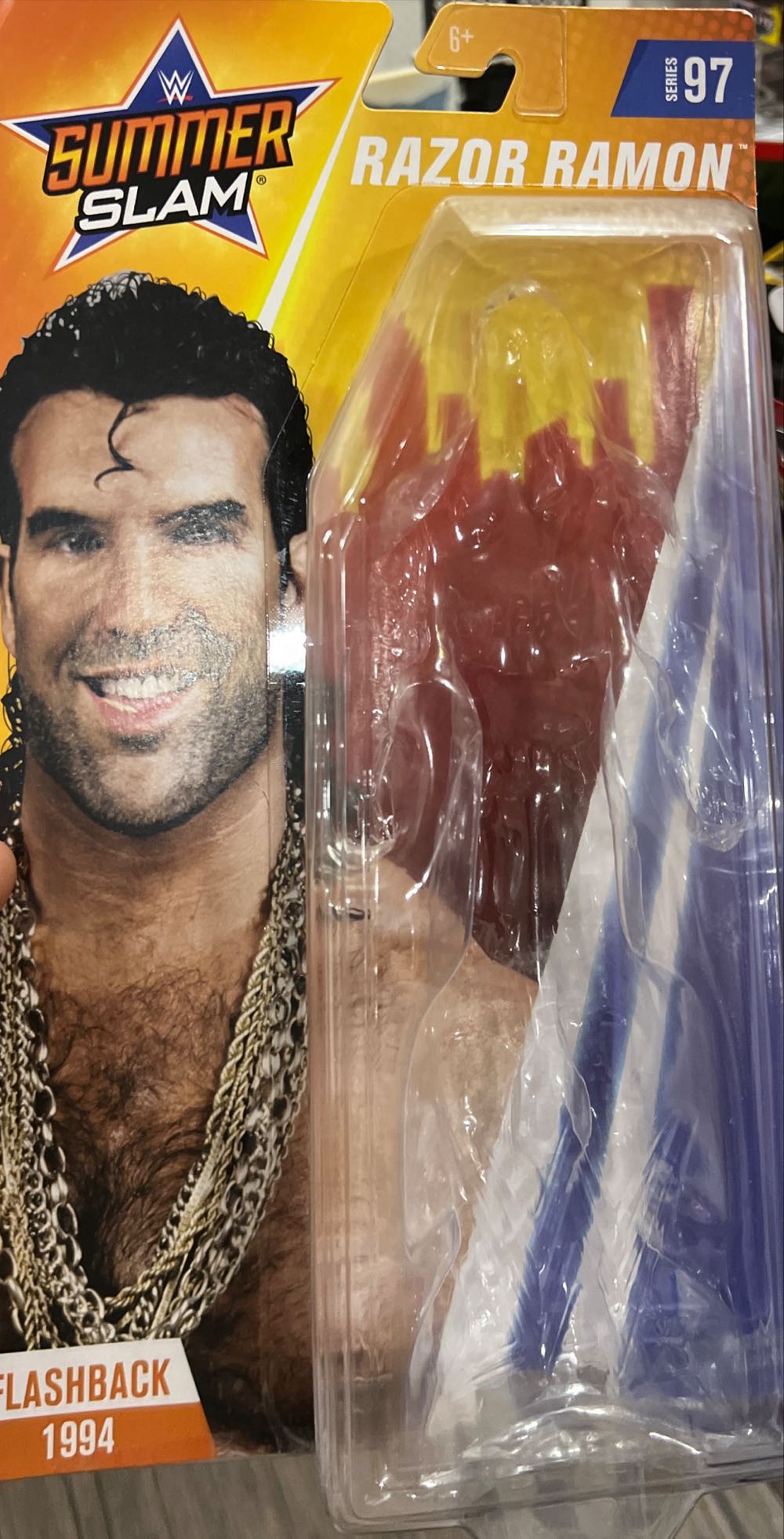 Razor Ramon - Mattel action figure collectible [Barcode 887961724561] - Main Image 2