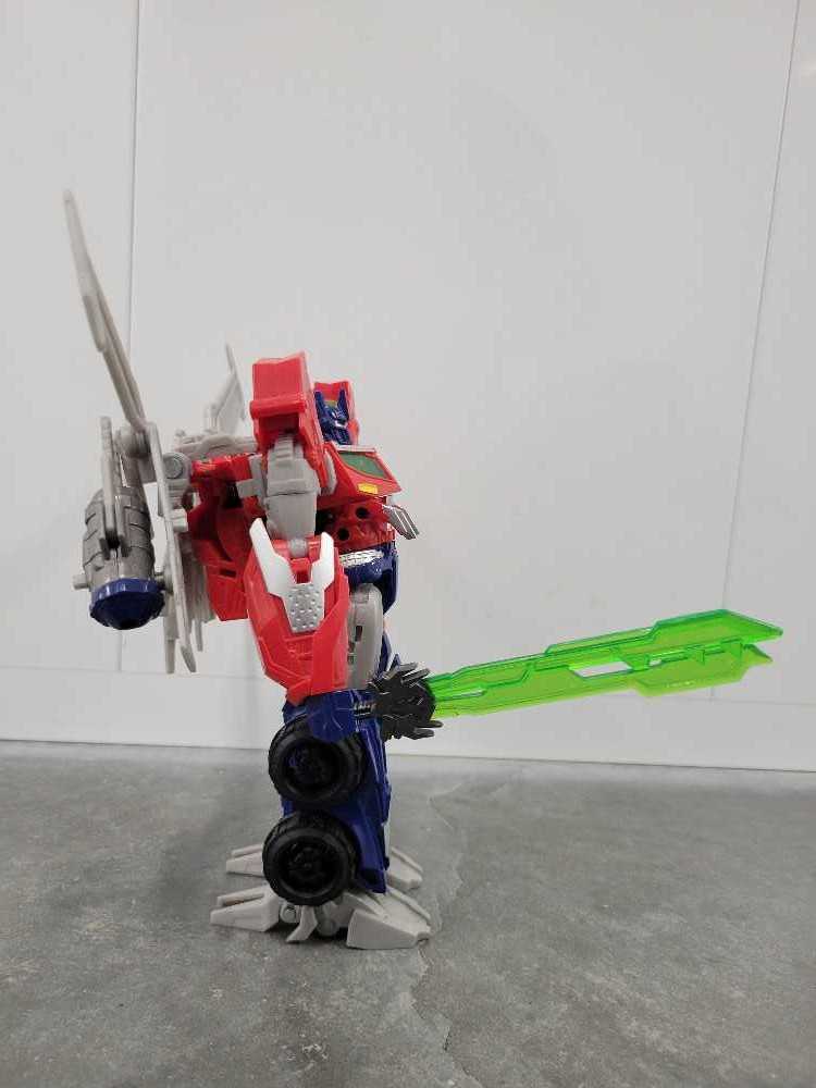 Optimus Prime Voyager Robot Mode Missing 2 Missiles - Hasbro (Prime Beast Hunters) action figure collectible - Main Image 3