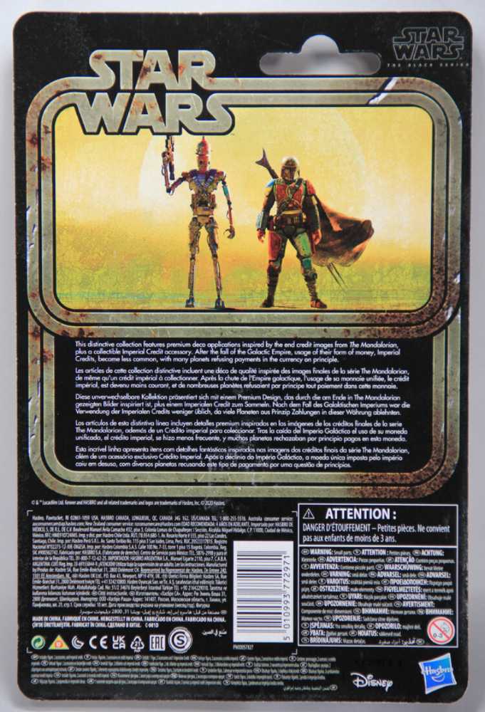 IG-11 - The Black Series Credit Collection - Disney / Hasbro (Star Wars: The Mandalorian - Credit Collection) action figure collectible [Barcode 5010993772971] - Main Image 2