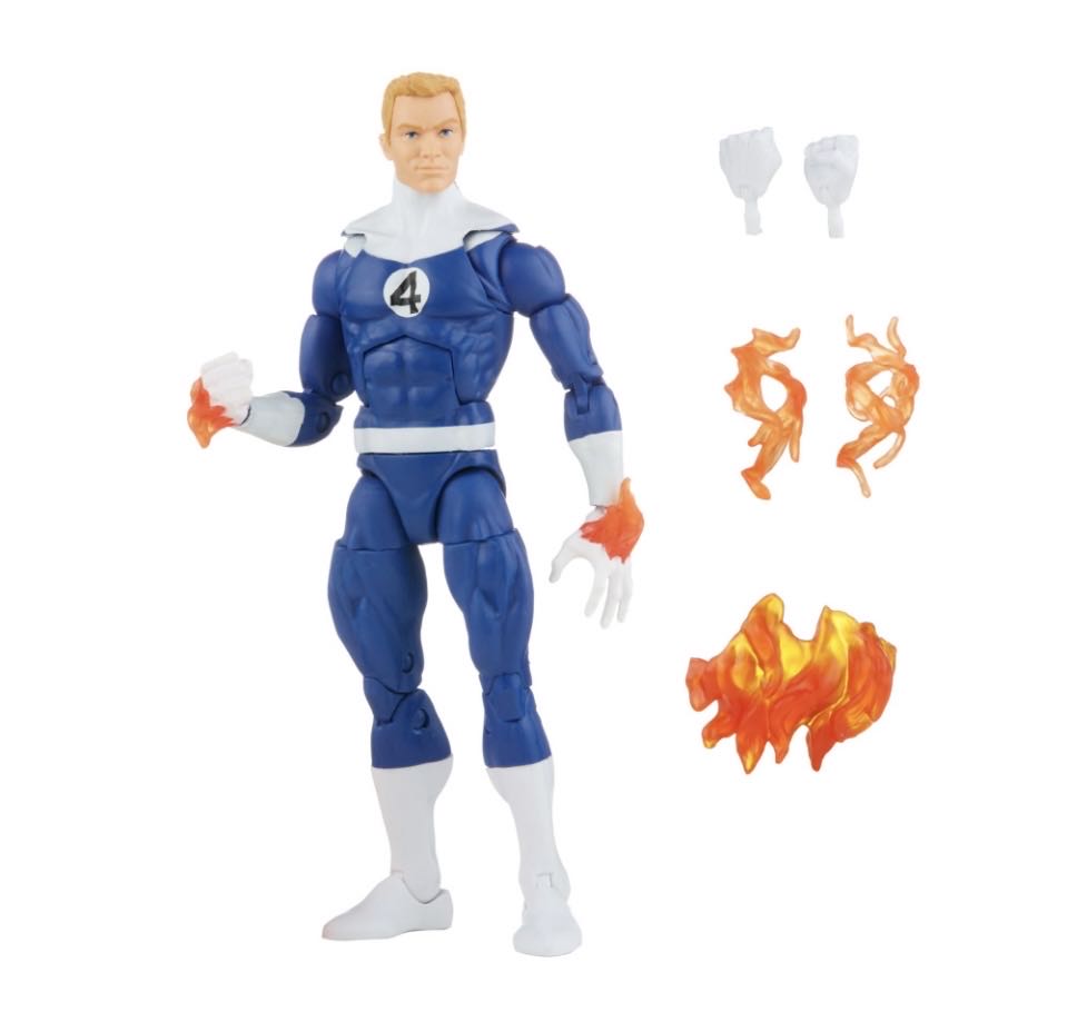 Human Torch - Hasbro (Marvel Legends) action figure collectible - Main Image 2