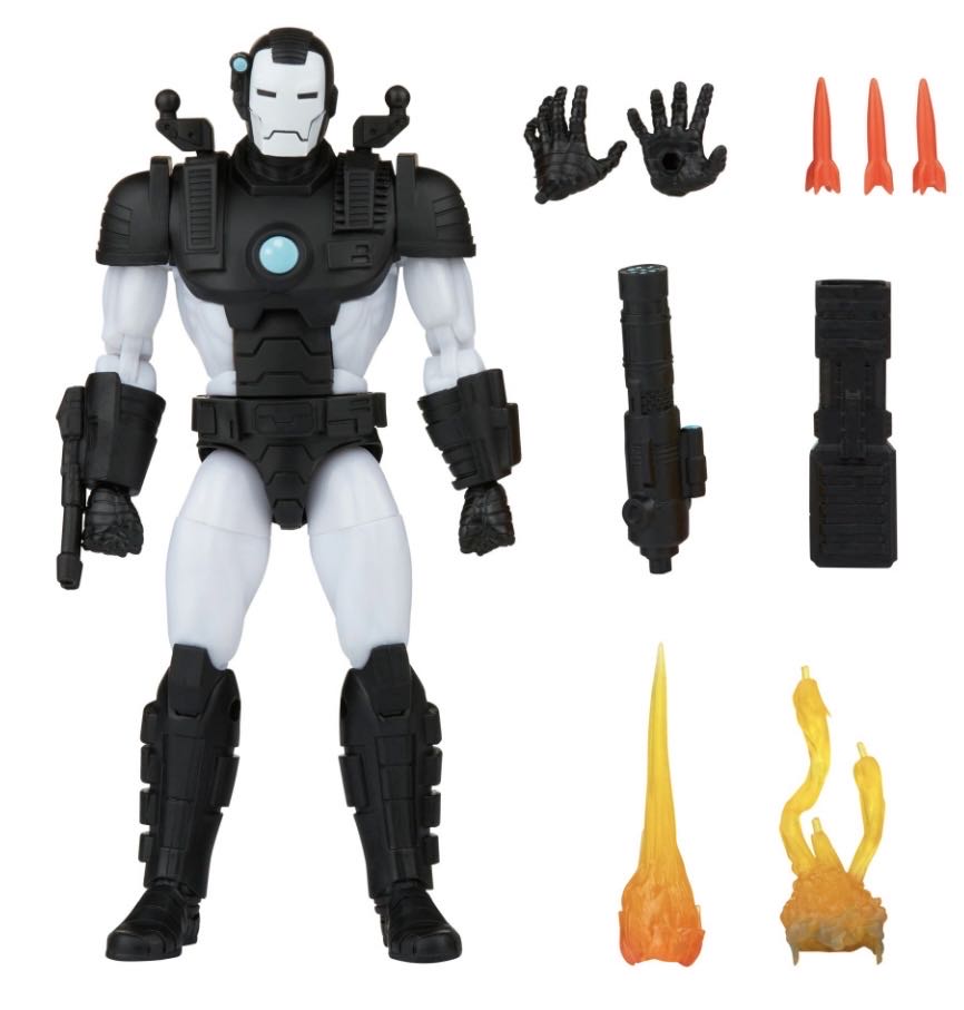 Marvel’s War Machine - Hasbro (Marvel Legends Iron Man Retro Collection) action figure collectible - Main Image 2