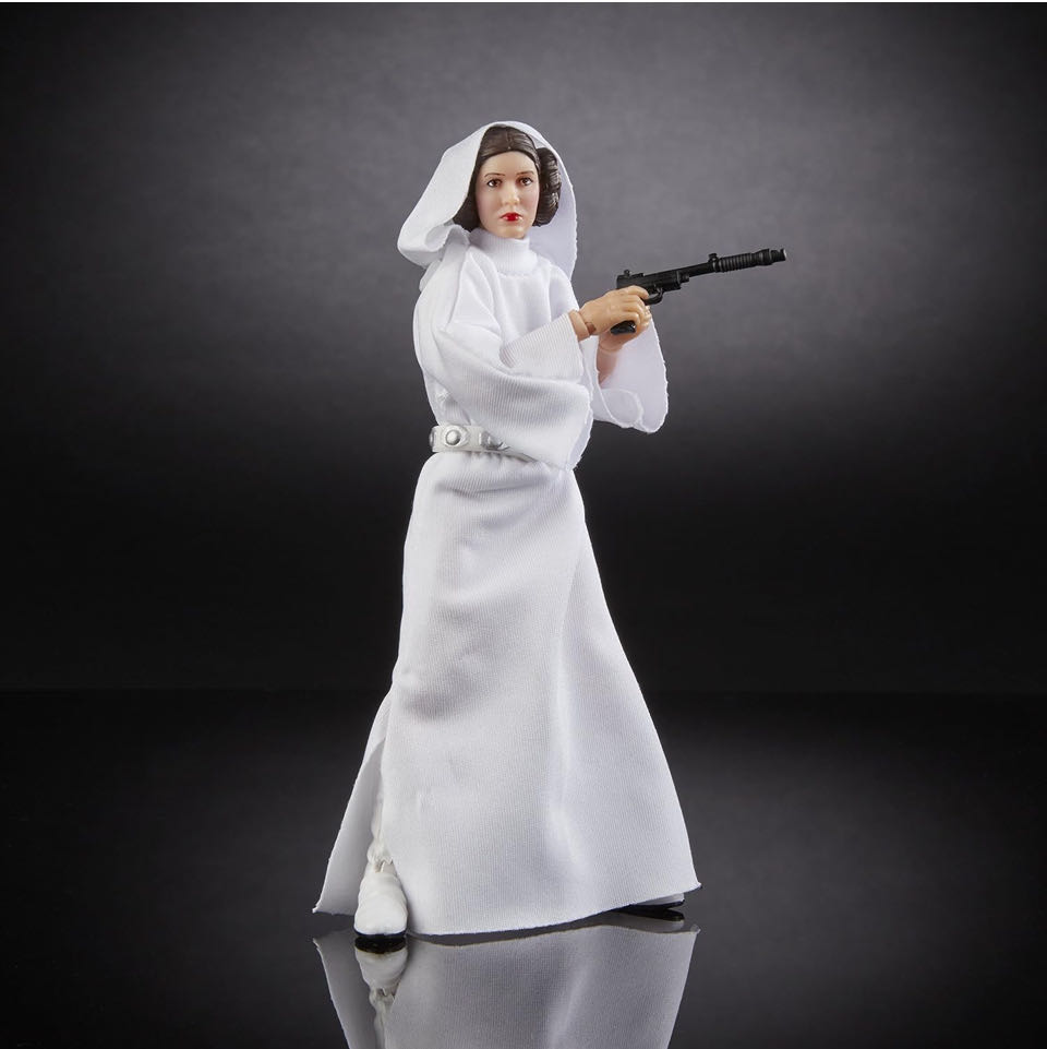 Princess Leia Organa - 40th Anniversary ANH - Black Series - Disney / Hasbro (Star Wars: A New Hope 40th Anniversary) action figure collectible [Barcode 630509554263] - Main Image 4