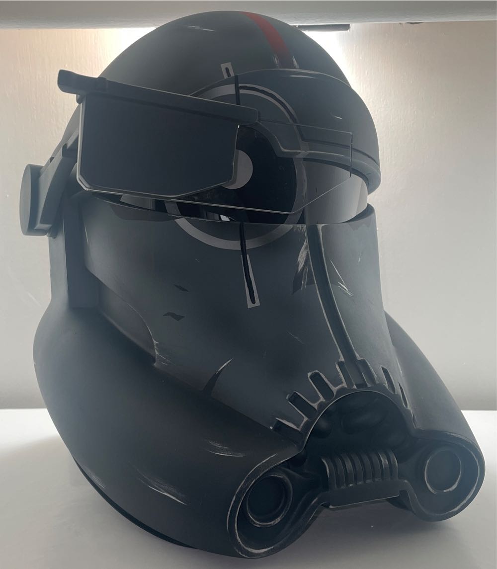 Clone Trooper Crosshair Helmet - Cybercraft action figure collectible - Main Image 2