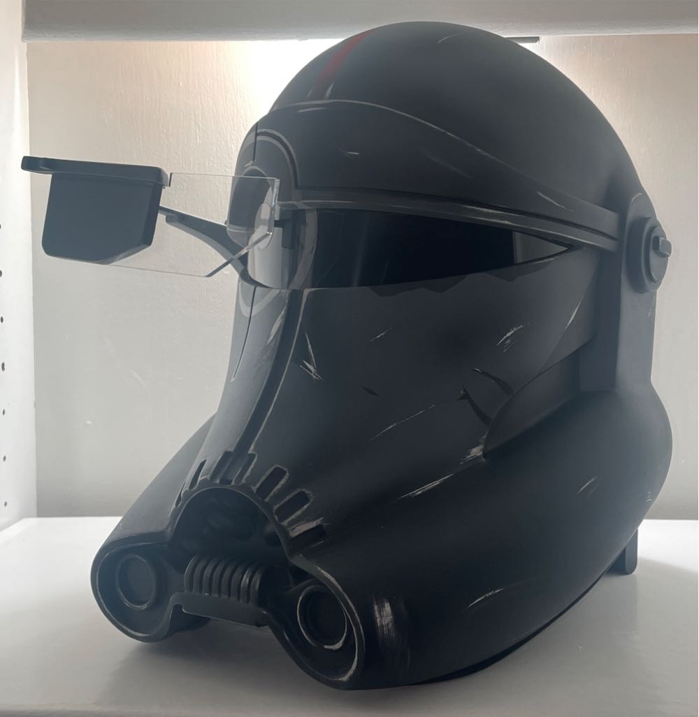 Clone Trooper Crosshair Helmet - Cybercraft action figure collectible - Main Image 3