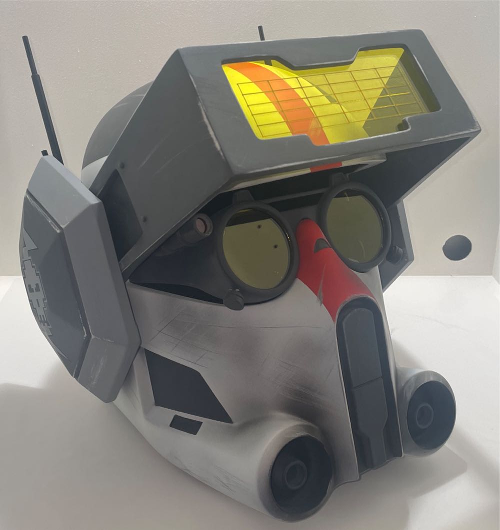 Clone Trooper Tech Helmet - Cybercraft action figure collectible - Main Image 2