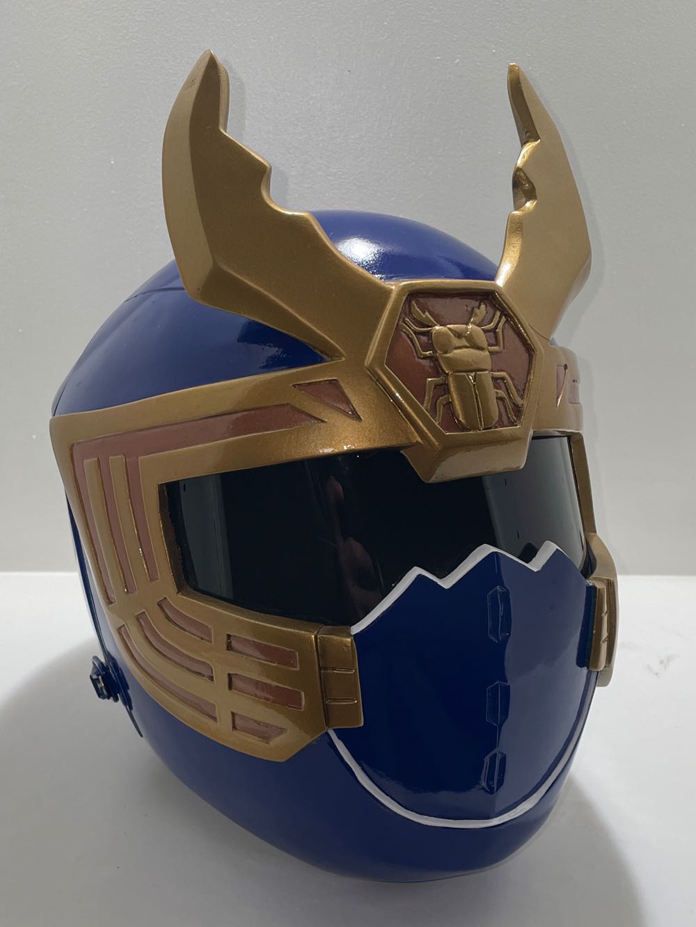 Power Rangers Thunder Storm Navy Ranger Helmet - KamenRiderNimoy action figure collectible - Main Image 2