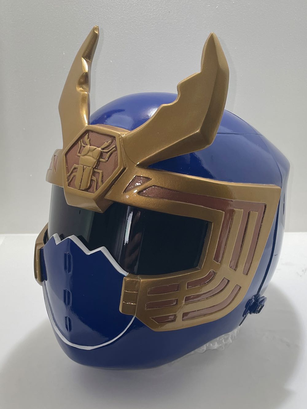 Power Rangers Thunder Storm Navy Ranger Helmet - KamenRiderNimoy action figure collectible - Main Image 3