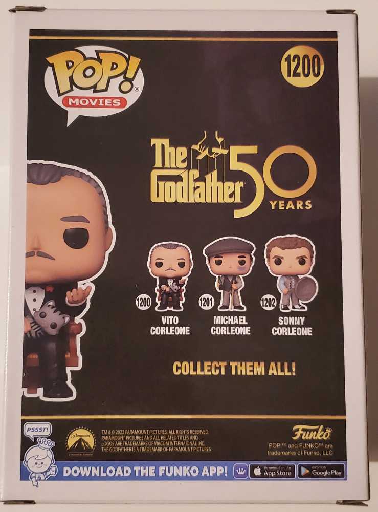 #1200 Vito Corleone - Funko (Funko Pop!) action figure collectible [Barcode 889698615297] - Main Image 4