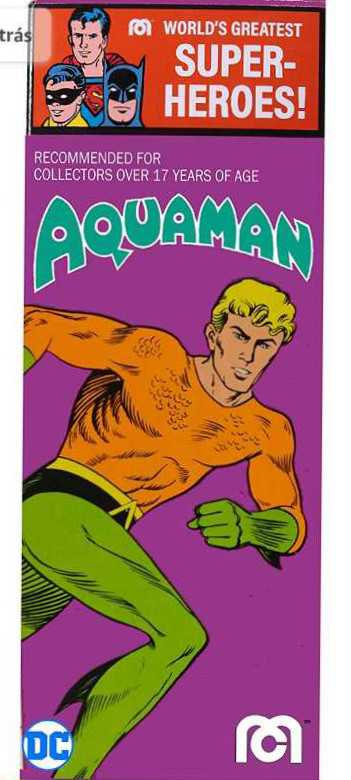 Aquaman (50th Anniversary) - MEGO Corp. (World’s Greatest Super-Heroes!) action figure collectible [Barcode 850042500033] - Main Image 2