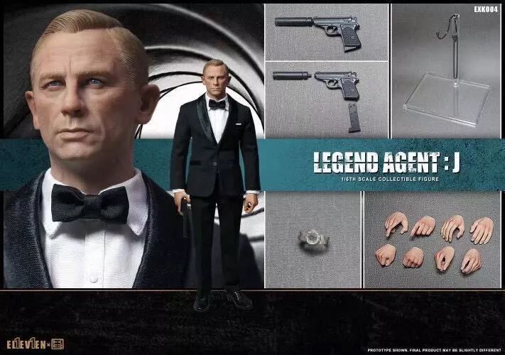 James Bond Legend Agent: J - Eleven Kai Toys (James Bond) action figure collectible - Main Image 5