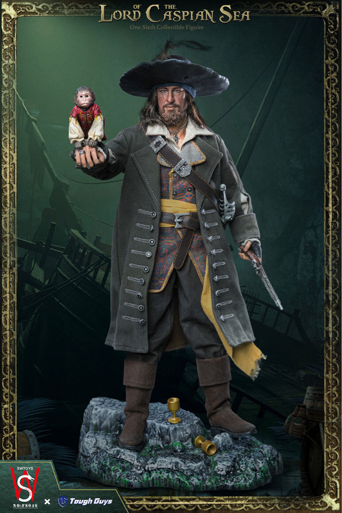 Captain Barbossa Lord Of The Caspian Sea - SW Toys action figure collectible - Main Image 1