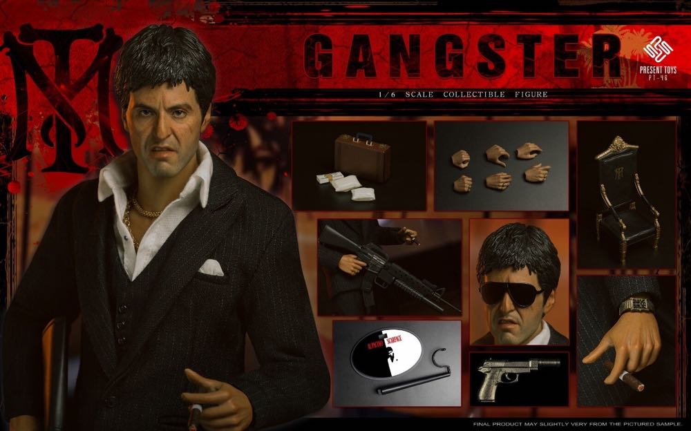 Tony Montana Scarface - Present Toys action figure collectible - Main Image 3