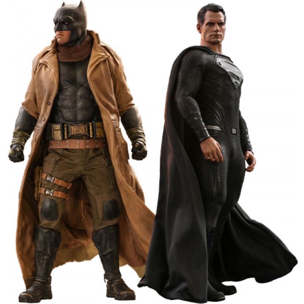 Knightmare Batman & Superman - Hot Toys (Zack Snyder’s Justice League) action figure collectible - Main Image 1